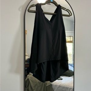 Black Lululemon no limits tank top